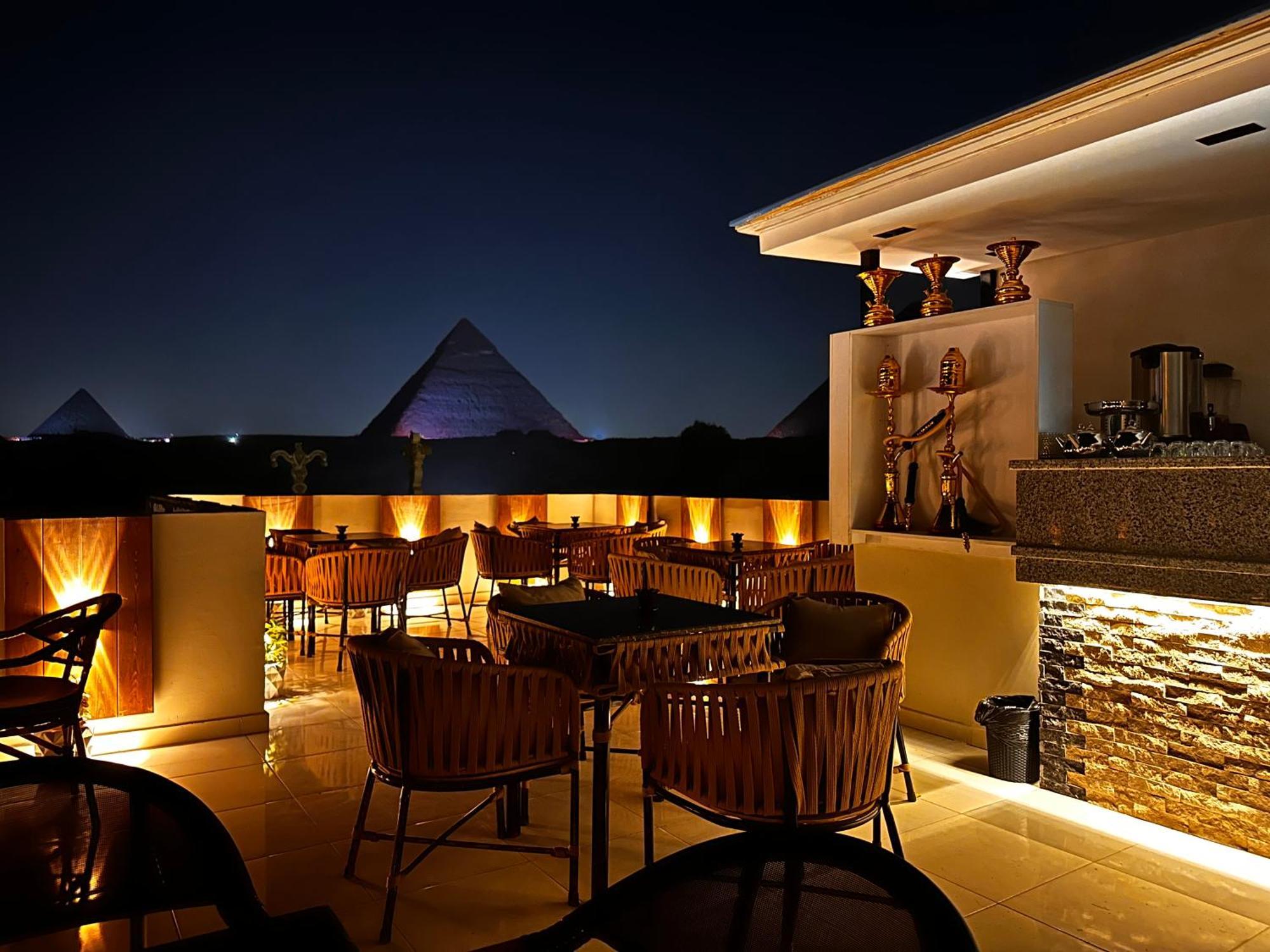 Pyramids On The Spot View Hotel Kafret el-Gabal Екстериор снимка