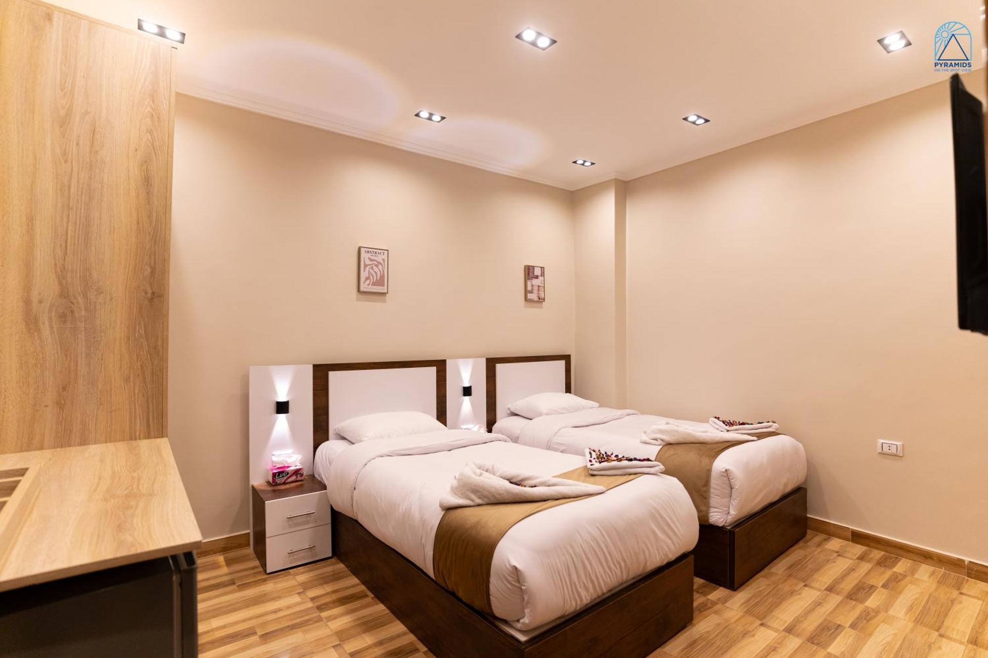 Pyramids On The Spot View Hotel Kafret el-Gabal Екстериор снимка