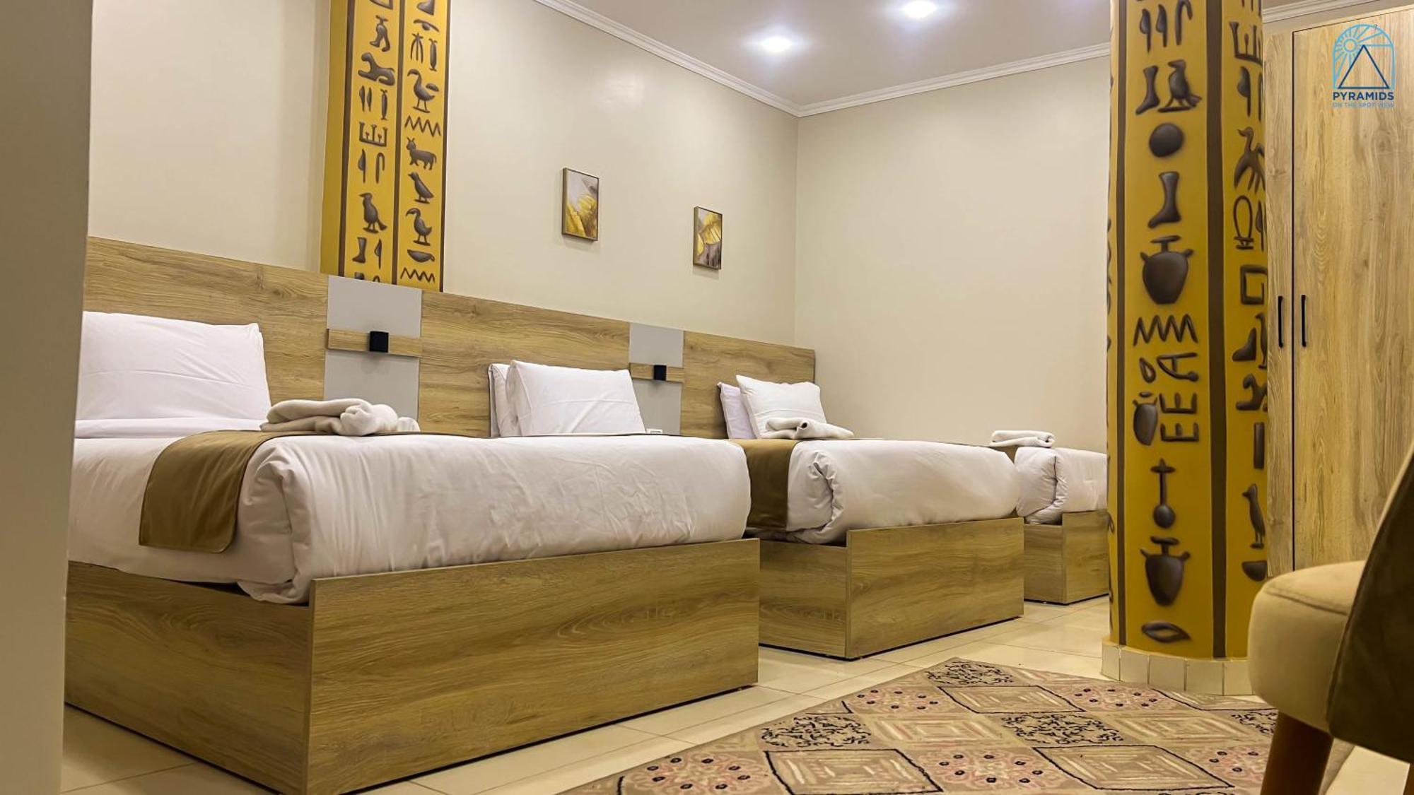 Pyramids On The Spot View Hotel Kafret el-Gabal Екстериор снимка