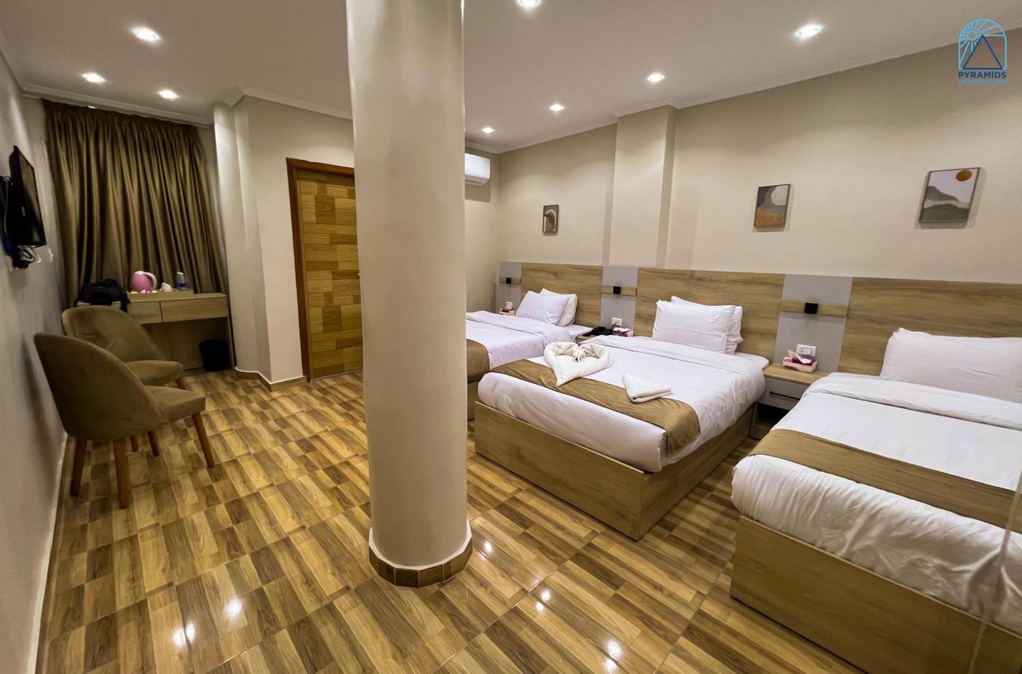 Pyramids On The Spot View Hotel Kafret el-Gabal Екстериор снимка